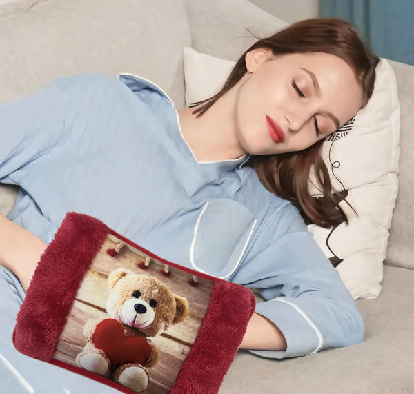 Borsa dell’Acqua Calda Elettrica in Peluche – Calore e Comfort Istantaneo