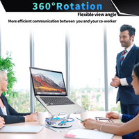 Supporto ergonomico regolabile a 360° per PC portatile